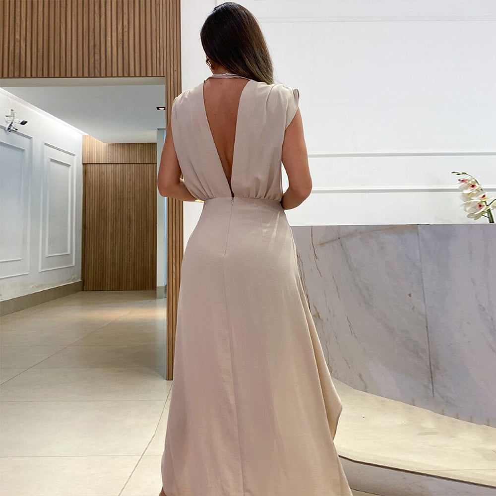 Vestido Midi Azure - Elegante e Moderno